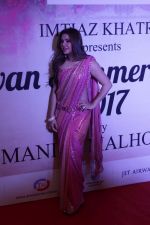 Kehkashan Patel walk the ramp for Mijwan-Summer 2017 Show on 5th March 2017